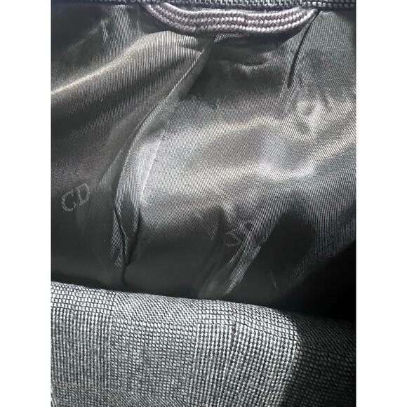 Vintage Christian Dior Monsieur Wool Suit 40R 32x31 Gray Houndstooth 2PC Classi - Picture 8 of 16